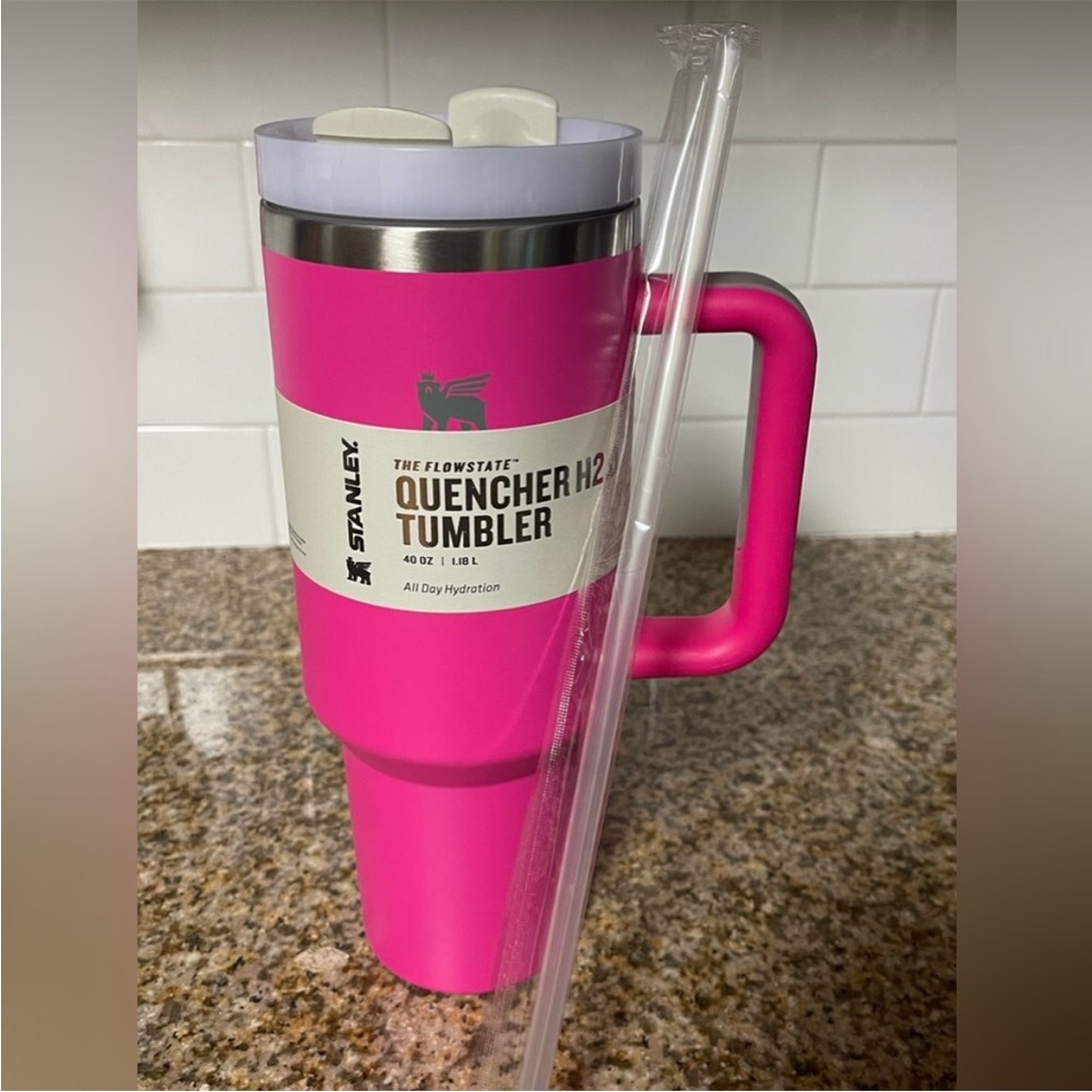 Hot pink Stanley Cup